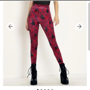 BlackMilk Krampus velvet leggings